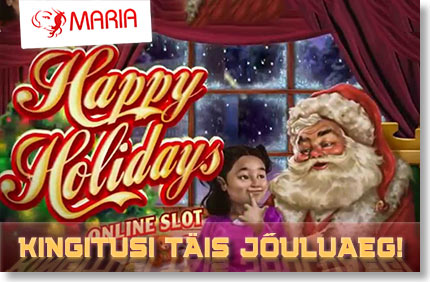 happy-holidays-maria-boonused-1 happy-holidays-maria-boonused-1 Maria esitleb: Maria esitleb: “Happy Holdays, kingitusi täis jõuluaeg!” happy holidays maria boonused 1 Kasiino videod Kasiino videod happy holidays maria boonused 1