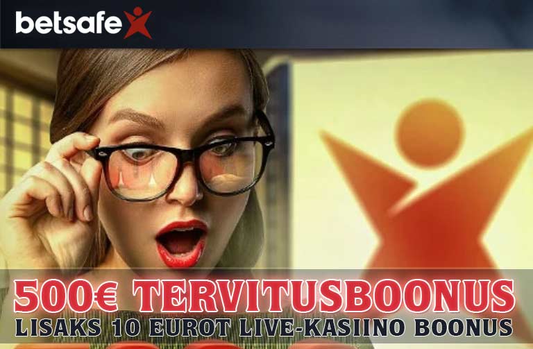 BETSAFE KASIINO BOONUS