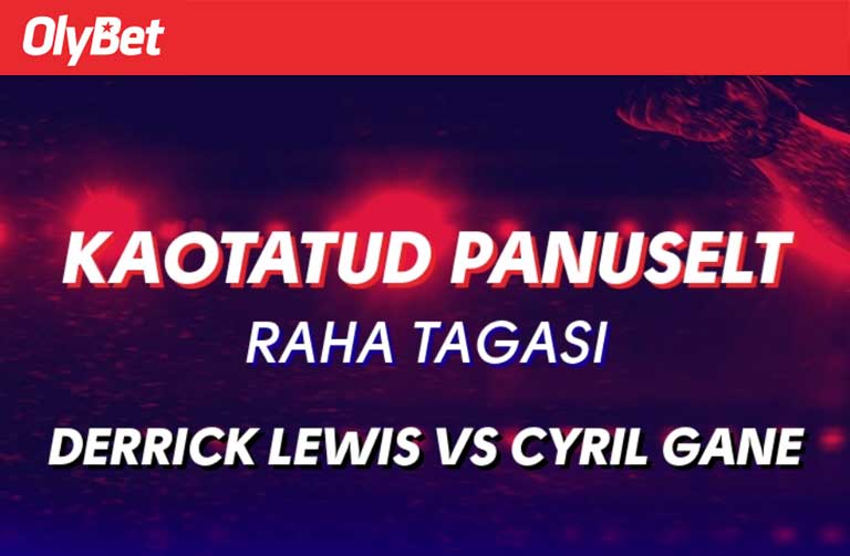UFC DERRICK LEWIS VS CYRIL GANE