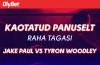 JAKE PAUL VS TYRON WOODLEY POKSIMATŠ