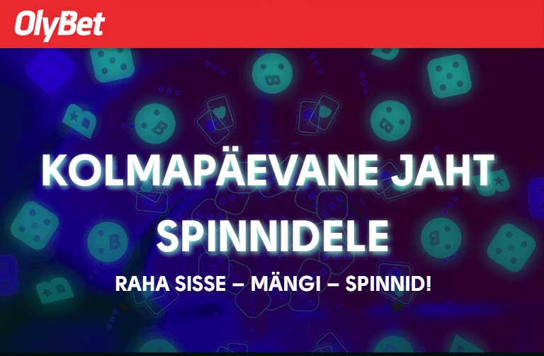 TASUTA SPINNID KOLMAPÄEVAL