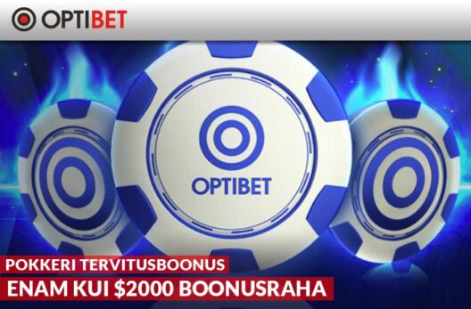 OPTIBET POKKERI TERVITUSBOONUS