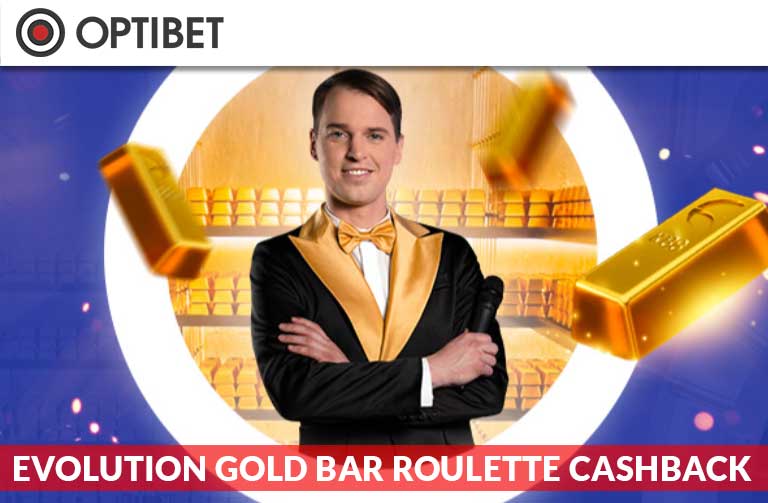 GOLD BAR ROULETTE CASHBACK