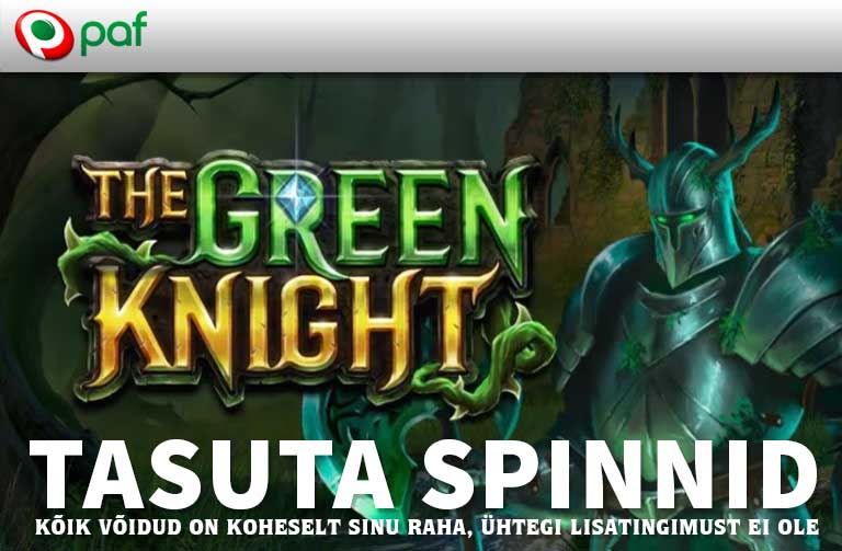 THE GREEN KNIGHT TASUTA KEERUTUSED