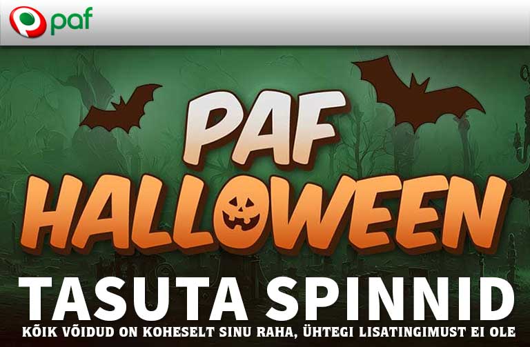 HALLOWEENI TASUTA SPINNID