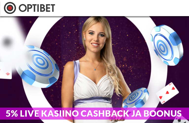 LIVE KASIINO CASHBACK JA BOONUS