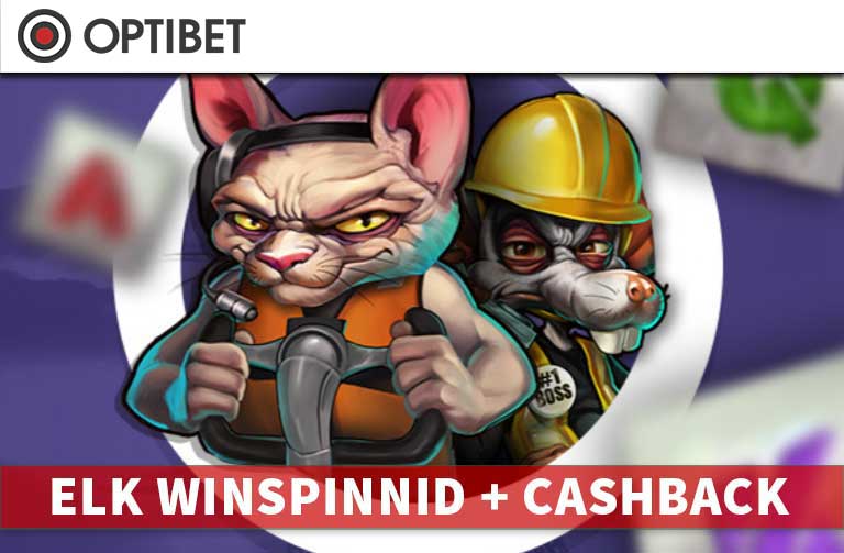 ELK WINSPINNID JA CASHBACK