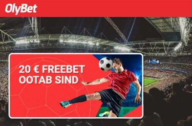 20 freebet olybet sport boonused 2023