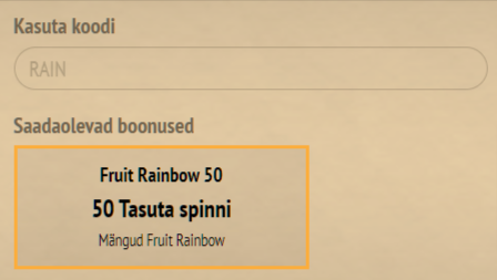 FRUIT RAINBOW SPINNID