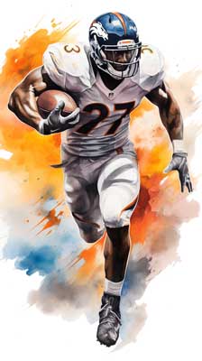NFL player watercolor award win 2fe44bd2 c244 4661 be37 4ce658bfaf16