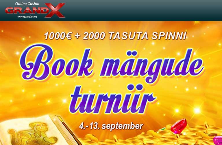 BOOK MÄNGUDE KASIINOTURNIIR