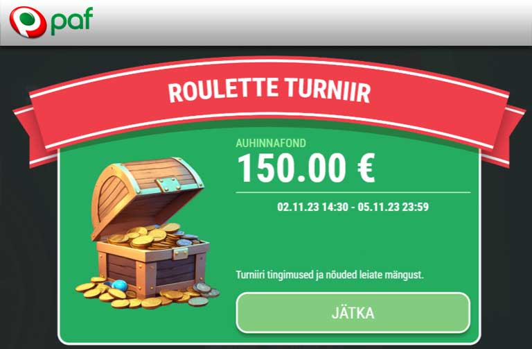 ROULETTE TURNIIR