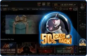 50% CASHBACK Killer Whale VIP