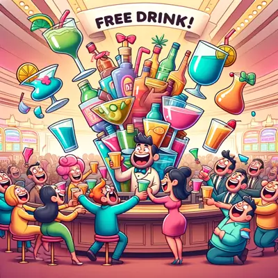 Tasuta joogid (Free drinks) - kasiino faktid