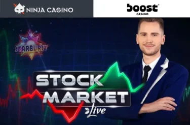 STOCK MARKET LIVE MÄNGUGA TASUTA "STARBURST" SPINNID