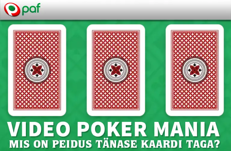 VIDEO POKER MANIA