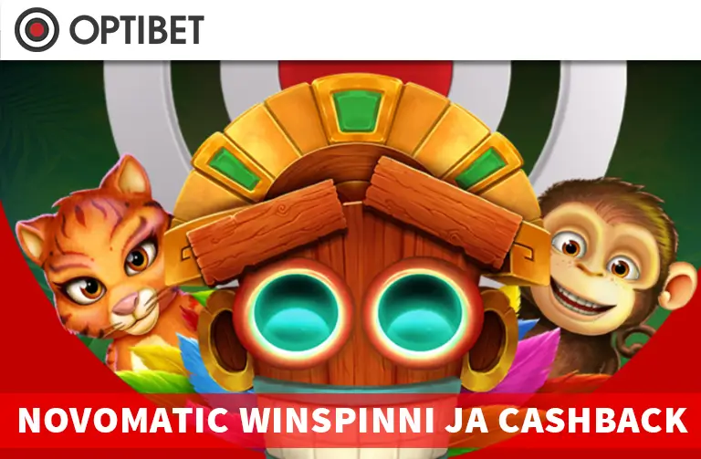 Novomatic winspinnid ja cashback