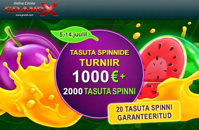 Tasuta spinnide slotiturniir