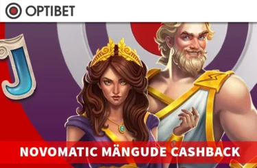 NOVOMATIC MÄNGUDE CASHBACK