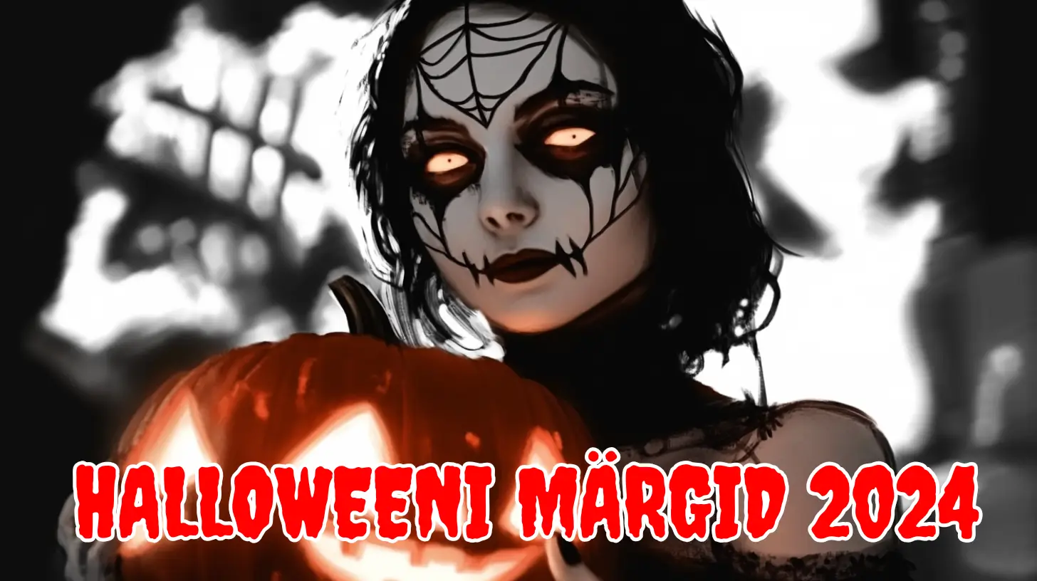 Halloweeni Märgid illustratsioon