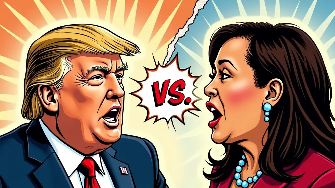 Donald Trump vs Kamala Harris