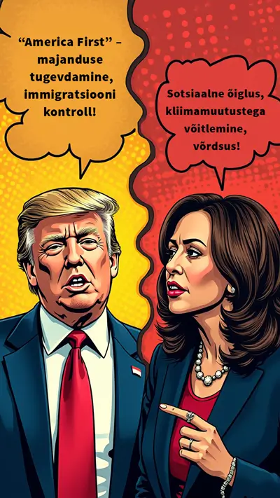 Donald Trump vs Kamala Harris