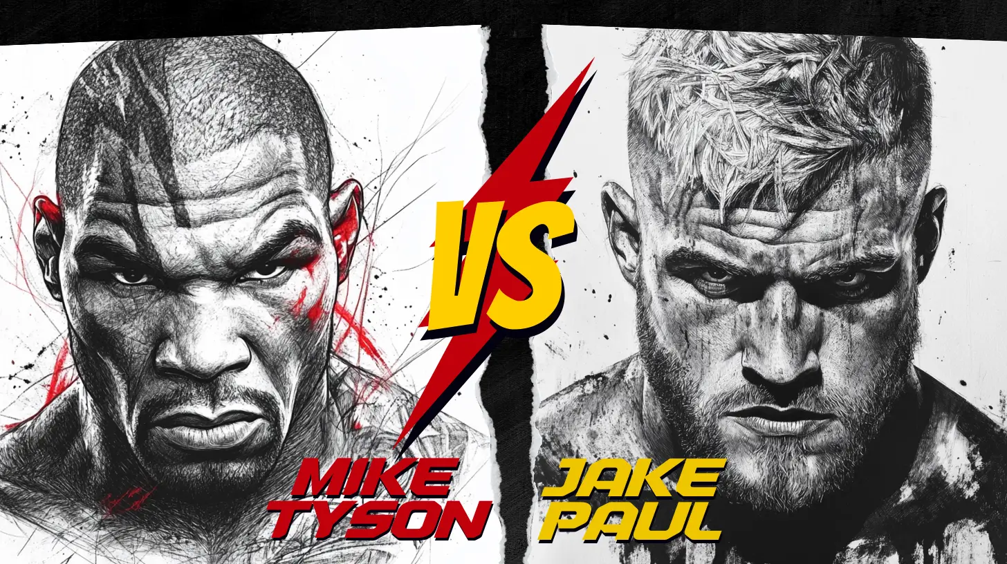 Mike Tyson vs Jake Paul