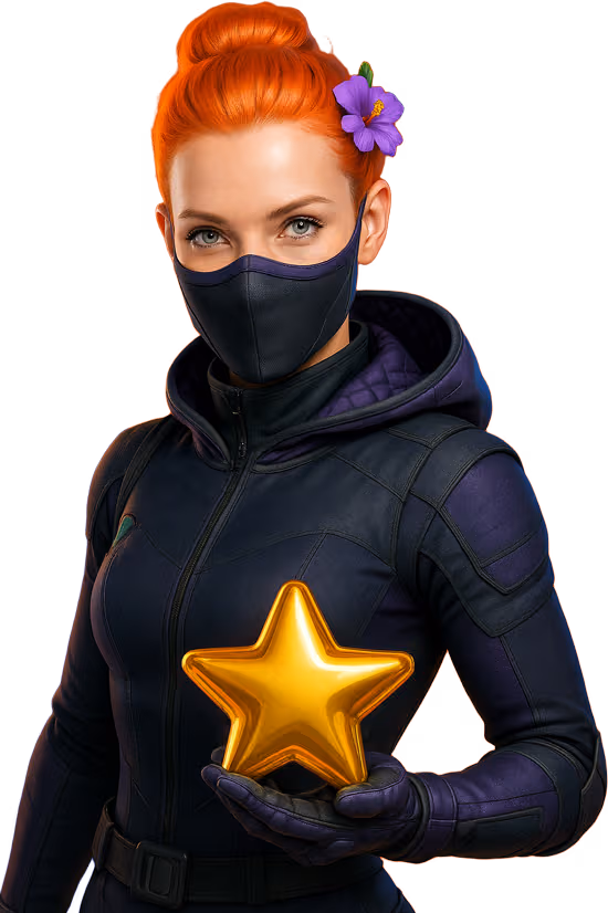 Ninja kasiino maskott