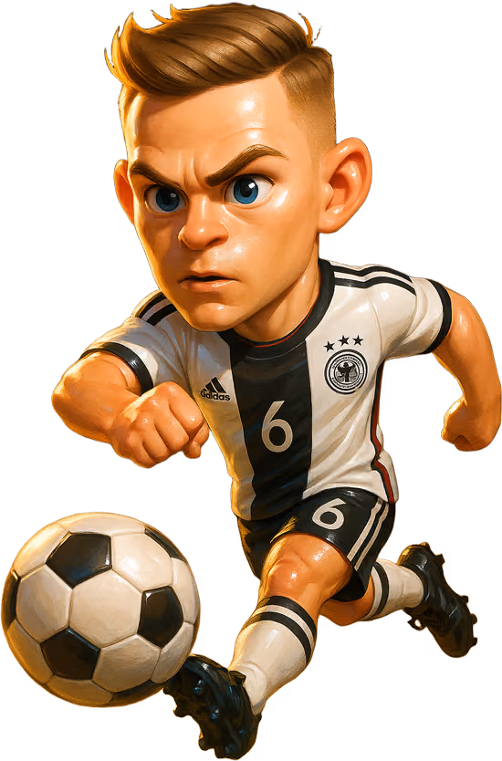 Joshua Kimmich 3d animated