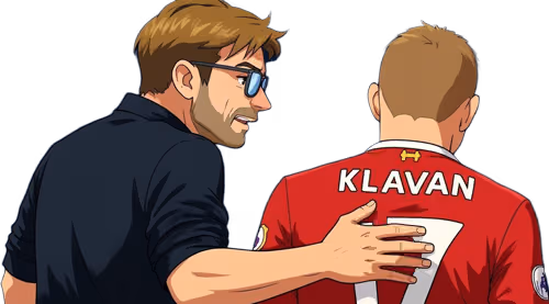 Ragnar Klavan ja Jürgen Klopp