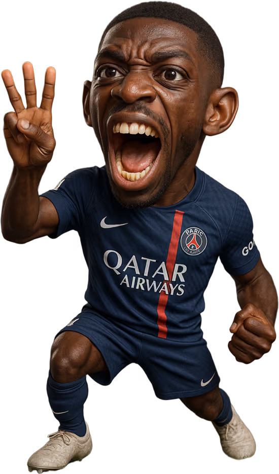 Ousmane Dembélé PSG mängija