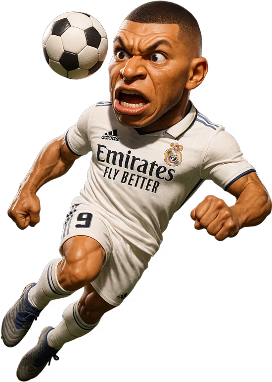 Real Madrid vs FC Barcelona – Kylian Mbappé
