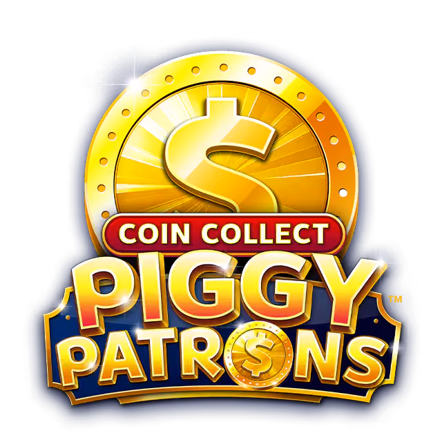 Paf kasiino kampaaniad, kuldne logo: "Coin Collect: Piggy Patrons"