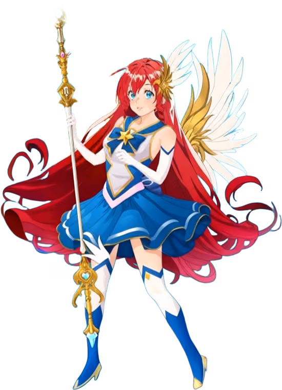 Starlight Princess Super Scatter slotimängu karakter