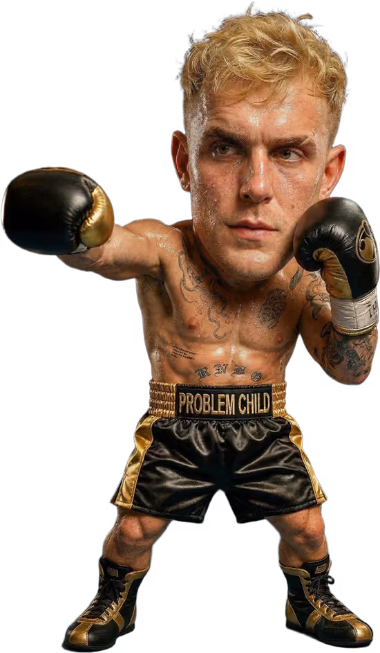 Eksperdid räägivad suud puhtaks: Mida oodata Jake Paul vs Anthony Joshua matšist? 😲 11 Paul vs Joshua; pildil Jake Paul