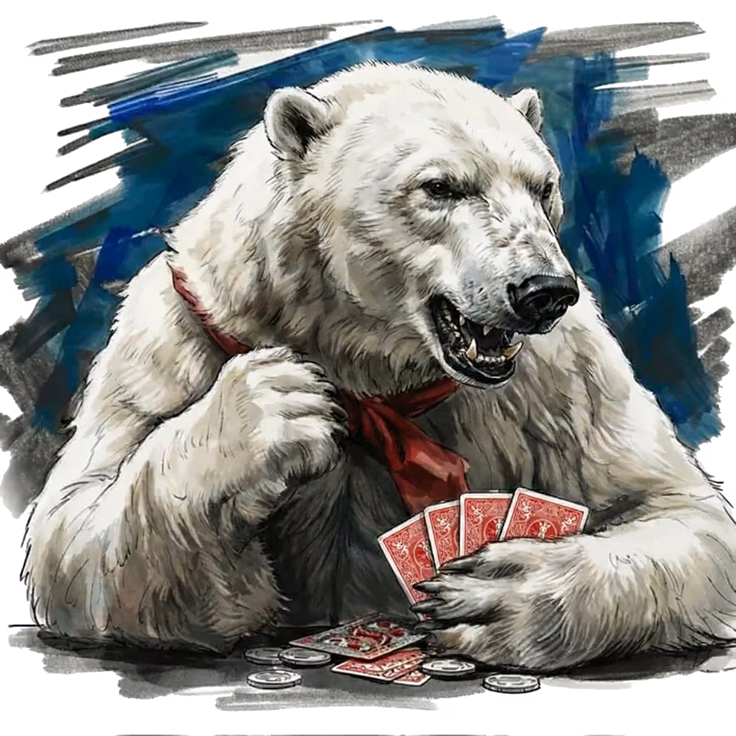 Coolbet pokker – maskott jääkaru