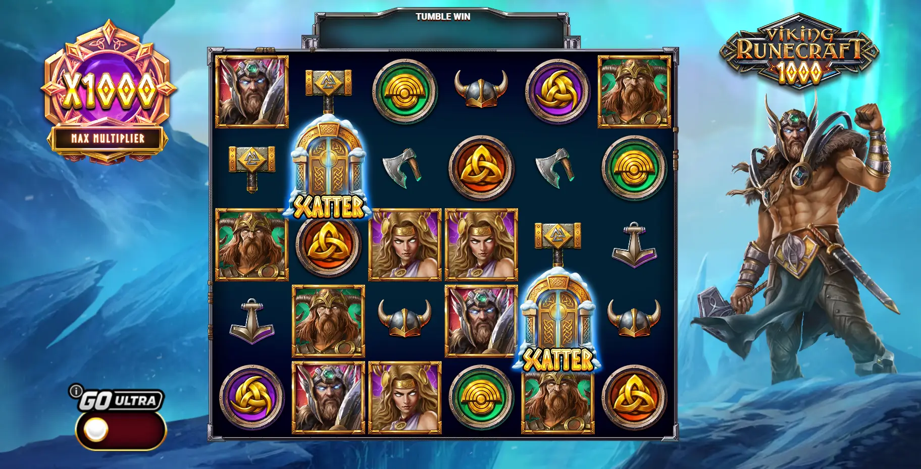 Optibet Blackjack boonuskaardid toovad igal nädalal lisapreemiaid 3 Viking Runecraft 1000 mängu ekraanitõmmis