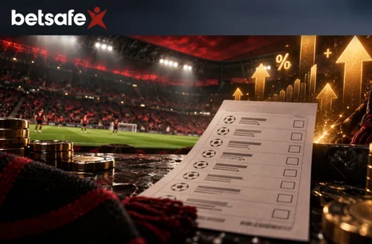 Betsafe varajane väljamakse: võit juba 2 värava, 20 punkti või 3 värava eduga 4 Jalgpalli mitmikpanuse kupong ja tõusvad protsendinooled staadionil – Betsafe ACCA võimendus