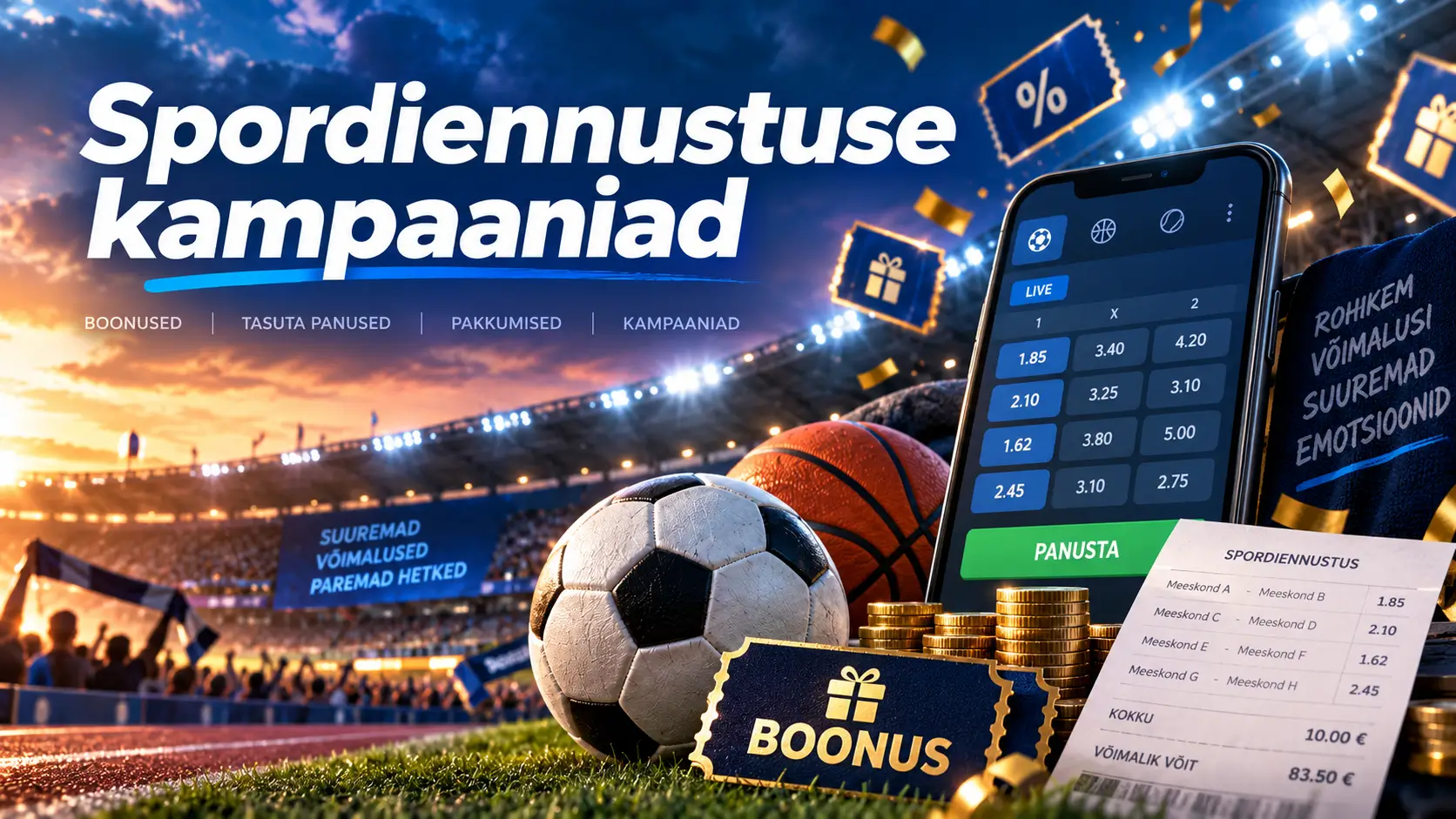 Spordiennustuse kampaaniad kaanepilt