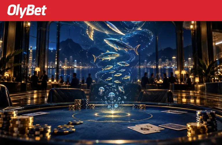 OlyBet Fish Buffet – pokkerilaud ja helendavad mereelukad