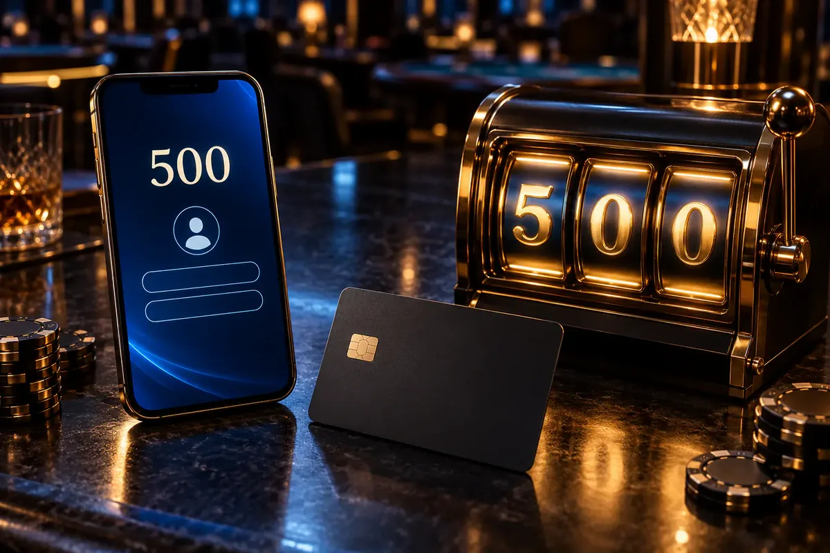 OlyBet OLY500: 500 € sissemakse eest 500 € kasiinoboonust 2 Telefon registreerimisvormiga, pangakaart ja slotimasina rullid numbriga 500