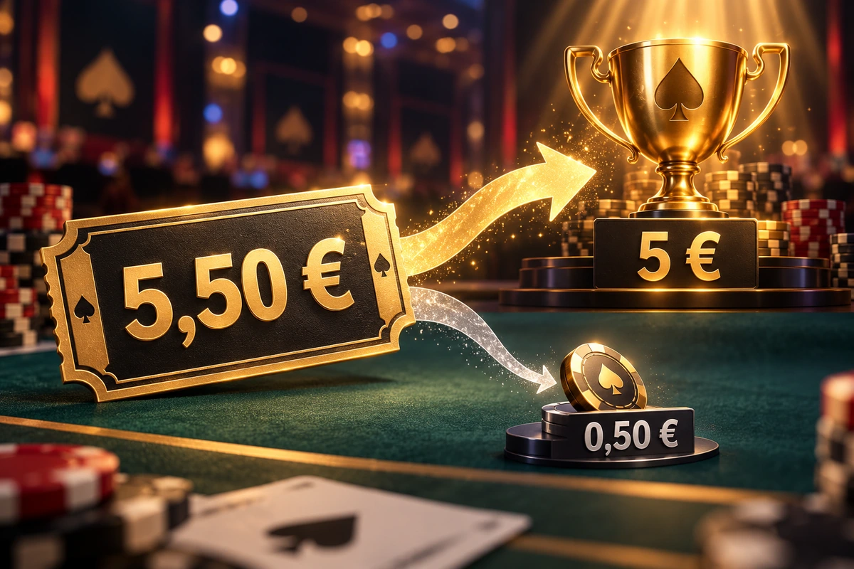 Rake ja rakeback pokkeris: kui palju teenustasu tegelikult maksad? 4 5,50 € turniiri sisseost: 5 € läheb auhinnafondi ja 0,50 € on korraldaja tasu